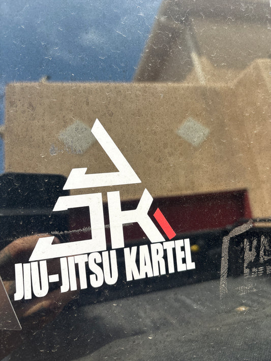 White OG JJK window Decal