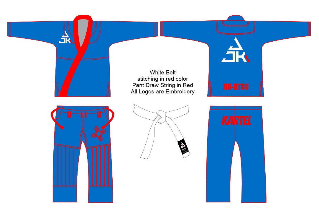 Kids KARTEL Blue/Red GI